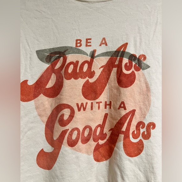 Bad Ass Peach Tee - Picture 1 of 4